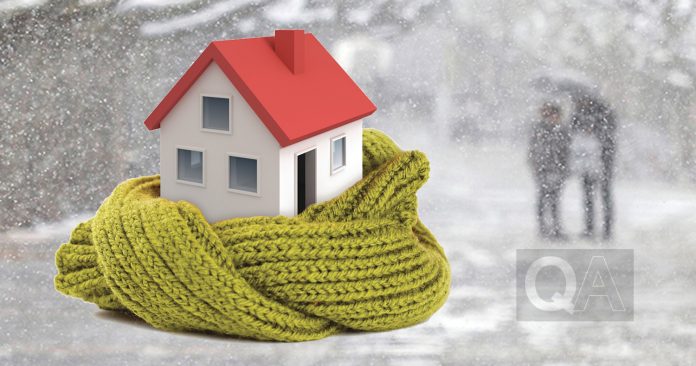Casa con sciarpa